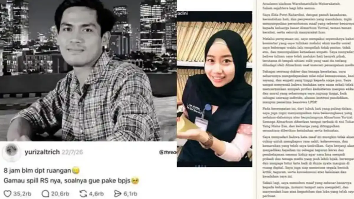 Oknum Nakes yang Viral Karena Konten Pasien BPJS Sampaikan Permintaan Maaf, Akui Lalai dan Khilaf
